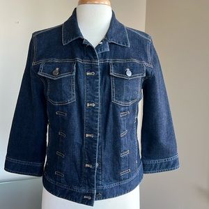 😎 VINTAGE J.JILL DENIM JACKET